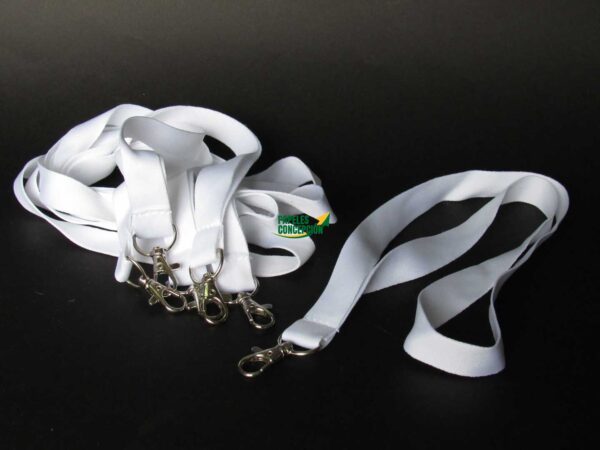 Lanyard blanco