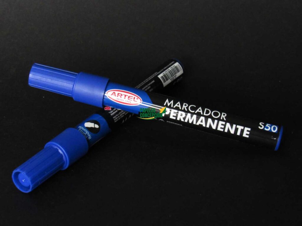 Plumón permanente - Papeles Concepción