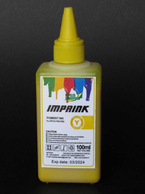 Tinta pigment yellow