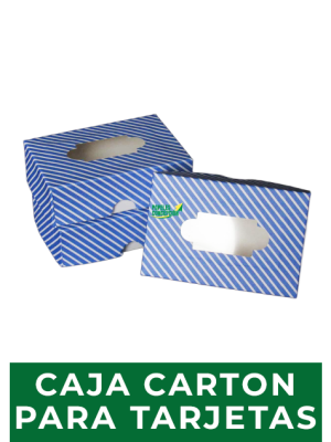 Caja Cartón para Tarjetas