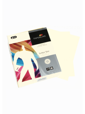 Papel Fotocopia Color / Ivory / Carta /  75gr / 500 Hojas (Paperline)