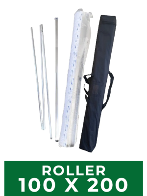 Porta Pendón Roller / 100 x 200 cm