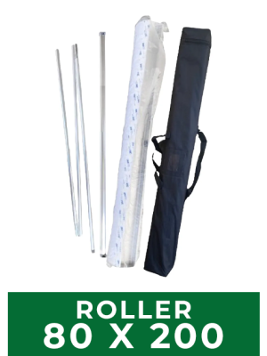 Porta Pendón Roller / 80 x 200 cm