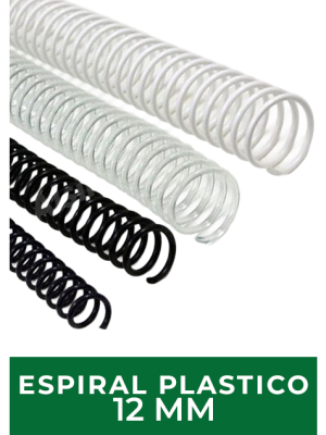 Espiral Plástico 12 mm