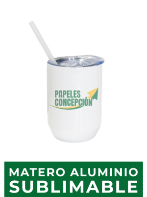 Matero Alumnio Sublimable / 350 ml