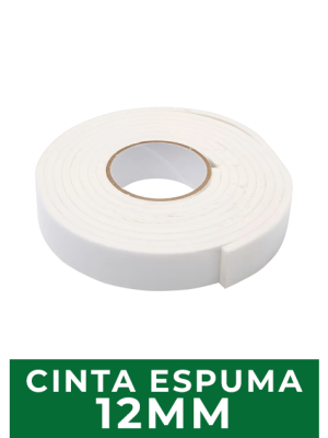 Cinta Espuma Doble Faz / 12 mm