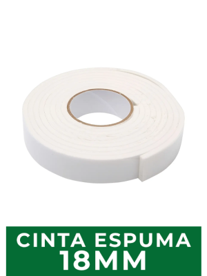 Cinta Espuma Doble Faz / 18 mm